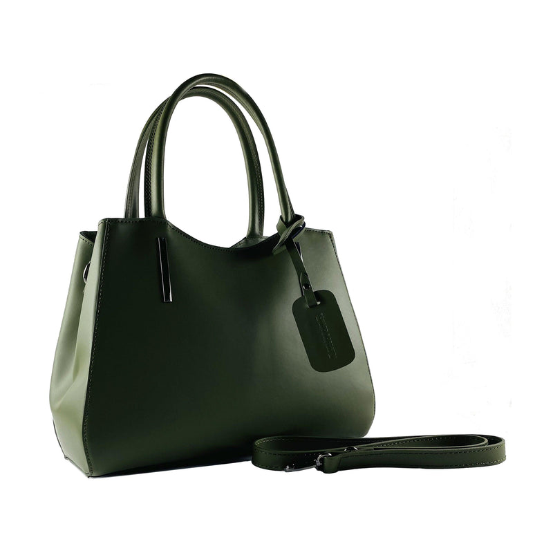 RB1004E | Women's Handbag in Genuine Leather | 33 x 25 x 15 cm-1