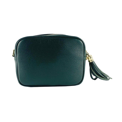 RB1007E | Women's Shoulder Bag in Genuine Leather | 20 x 15 x 7 cm-3