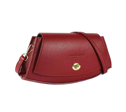 RB1009V | Woman Shoulder Bag in Genuine Leather | 20 x 15 x 9 cm-1