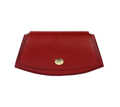 RB1009V | Woman Shoulder Bag in Genuine Leather | 20 x 15 x 9 cm-2