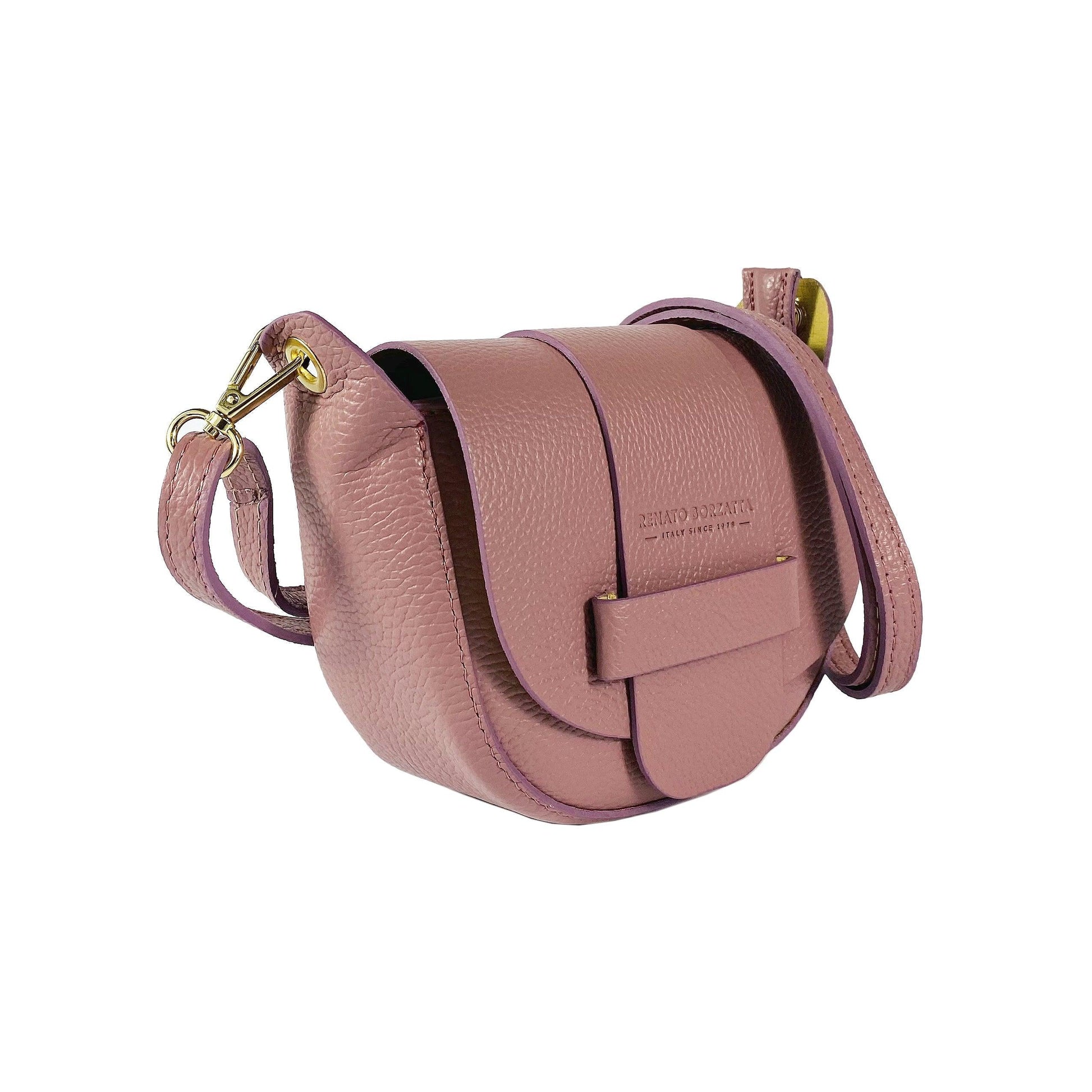 RB1010AZ | Women's Shoulder Bag in Genuine Leather | 21 x 17 x 8 cm-0