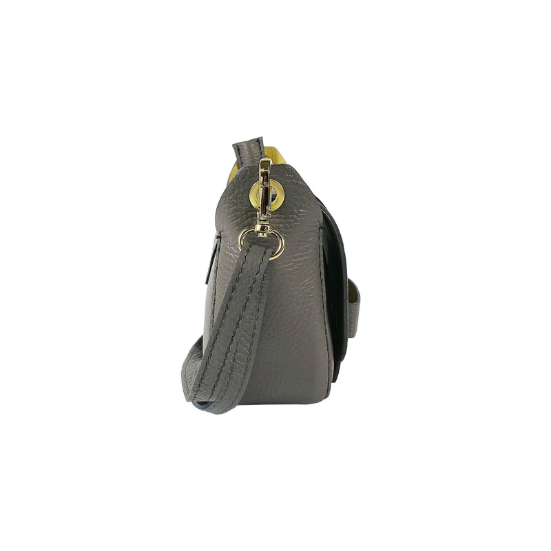 RB1010F | Women's Shoulder Bag in Genuine Leather | 21 x 17 x 8 cm-3