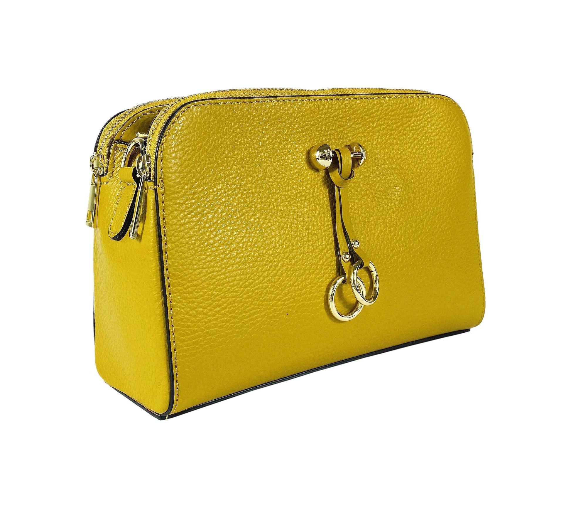 RB1011AR | Women's Shoulder Bag in Genuine Leather | 25 x 17 x 10 cm-2