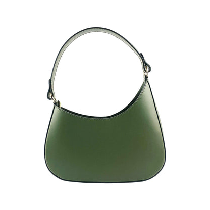 RB1013E | Borsa Donna Hobo in Vera Pelle | cm 28 x 25 x 6-2