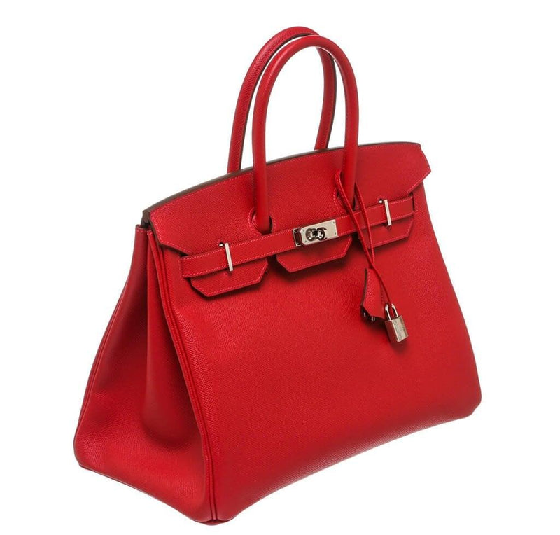 Amanda Togo Leather Tote bag padlock 35.