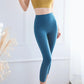 Feel Like Skin Elastic Waistband Cropped Yoga Leggings
