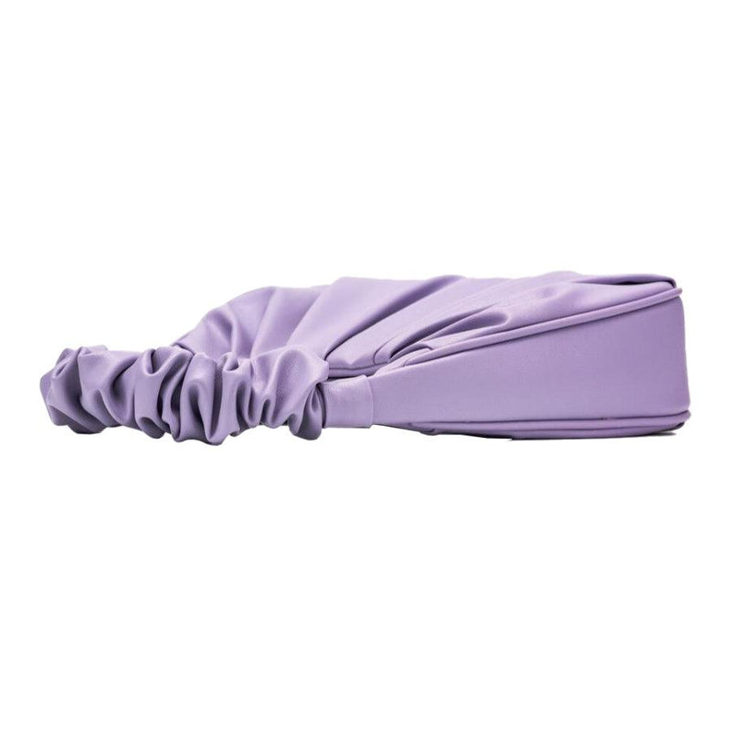 NEW JW PEI Purple Gabbi Ruched Vegan Leather Hobo Handbag Shoulder Bag - Stellar Real