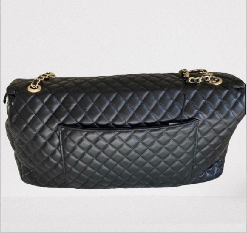 Genuine Lambskin Leather Quilted Bag - Stellarreal