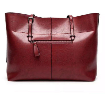 Jane Leather Tote Bag - Stellarreal
