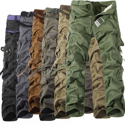 Military Tactical Multi-Pocket Pants - Stellarreal