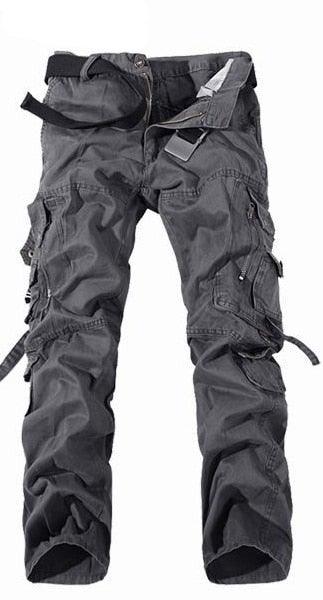 Military Tactical Multi-Pocket Pants - Stellarreal