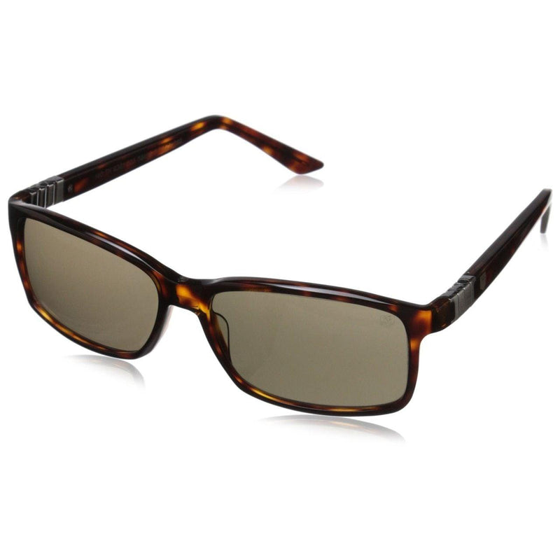TAG Heuer Rectangular Lens Acetate Frame Sunglasses - Tortoise Brown - Stellarreal